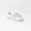 ADIDAS SUPERSTAR VELCRO BLANC/ARGENT