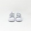 ADIDAS SUPERSTAR VELCRO BLANC/ARGENT