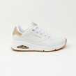 SKECHERS UNO BLANC/GOLD