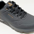 SKECHERS UNO NOIR/GOLD