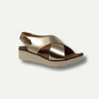 TOPWAY SANDALE NU PIED GOLD