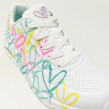 SKECHERS BASKET UNO CHANGED LOVE BLANC