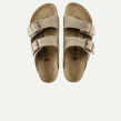 BIRKENSTOCK ARIZONA NARROW SUEDE TAUPE