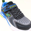 SKECHERS BASKET TRI- NAMICS NOIR BLEU