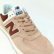 NEW BALANCE BASKET WL574 TAUPE