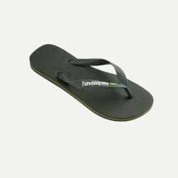 HAVAIANAS BRASIL LOGO OLIVE