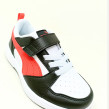 PUMA REBOUND V6 LOW BLANC/ROUGE