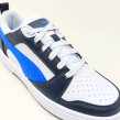 PUMA REBOUND V6 LOW BLANC/BLEU