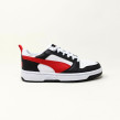 PUMA REBOUND V6 LOW BLANC/ROUGE