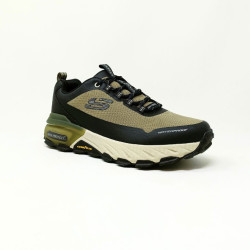 SKECHERS BASKET MAX PROTECT OLIVE/NOIR