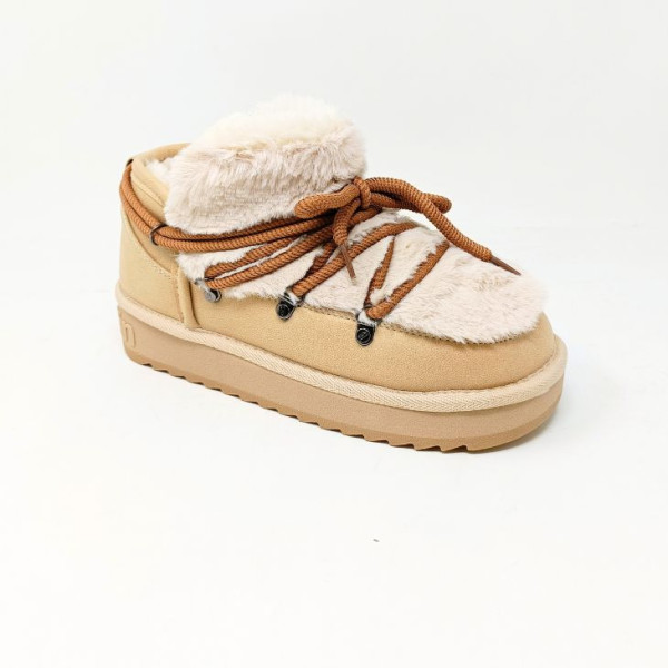 D.FRANKLYN BOTTINE NORDIC TRK LOW BEIGE