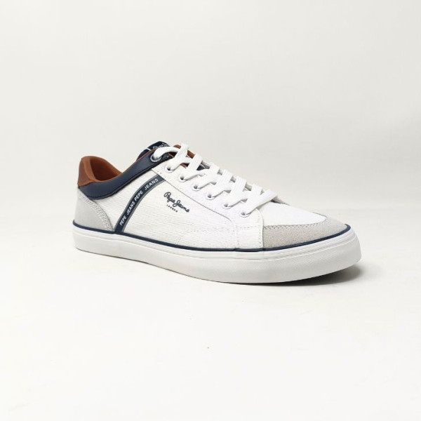 PEPE JEANS BASKET KENTON STAGE BLANC