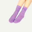 LOT DE 3 CHAUSSETTES BRILLANTES ROSE