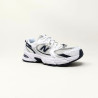 NEW BALANCE BASKET GR530 BLANC/MARINE