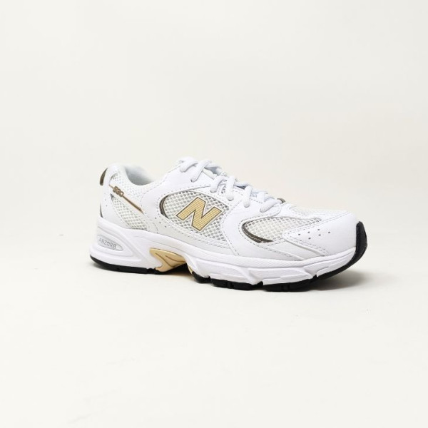 NEW BALANCE BASKET GR530 BLANC/BEIGE